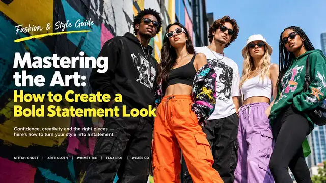 Discover How to Build a Bold Statement Outfit with Confidence, from choosing a focal piece to pairing colors, layers, and accessories with ease.